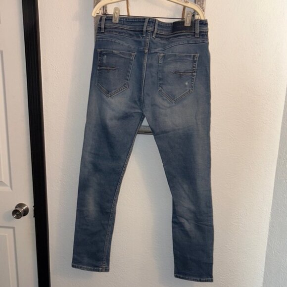 Diesel Men's Slim Fit Blue Jeans - Picture 5 of 7